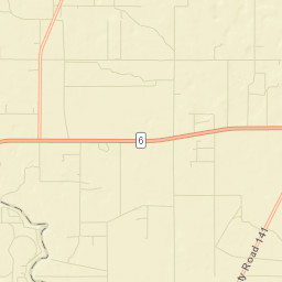 Blue Springs Florida Street Map