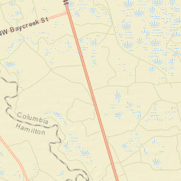 Benton Florida Street Map