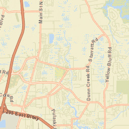 Oceanway Florida Street Map