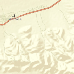Arazane Street Map