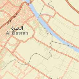 Al Başrah al Qadīmah Street Map