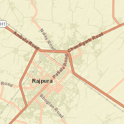 Rajpura Street Map