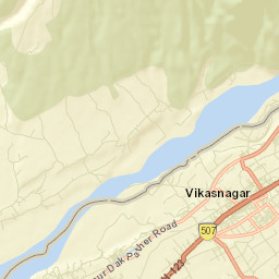 Vikasnagar Street Map