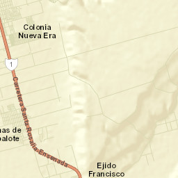 Colonia Nueva Era Street Map