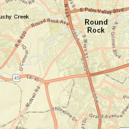 Windemere Street Map
