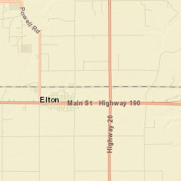 Elton Street Map