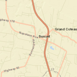 Sunset Street Map