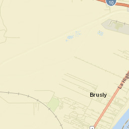 Brusly Street Map