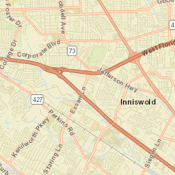 Inniswold Street Map