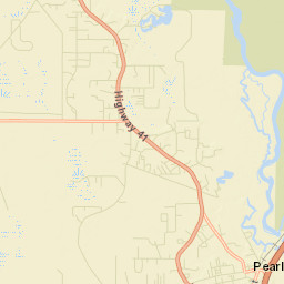 Pearl River Street Map