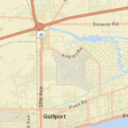 Harrison County Street Map