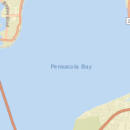 East Pensacola Heights Street Map