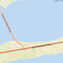 Tiger Point Florida Street Map