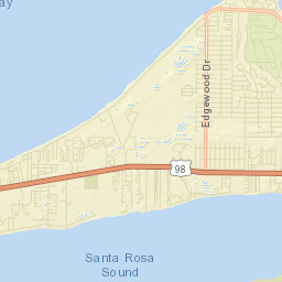 Woodlawn Beach Florida Street Map