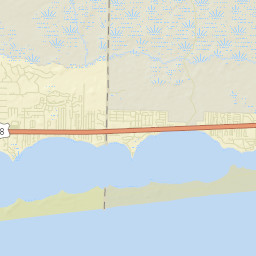 Wynnehaven Beach Florida Street Map