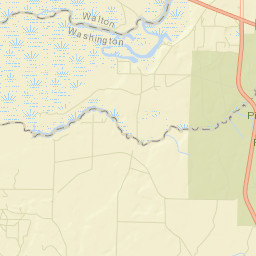 Pine Log Florida Street Map