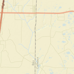 Saunders Florida Street Map