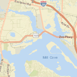 Polly Town Florida Street Map