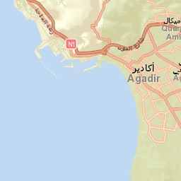 Agadir Street Map