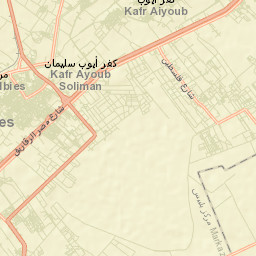Bilbeis Street Map