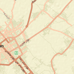 Rafsanjan Street Map