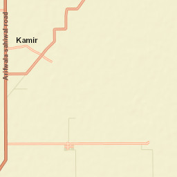 Chak One Hundred Twenty Nine Left Street Map