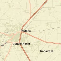 Fazilka Street Map