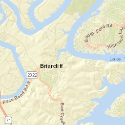 Briarcliff Street Map