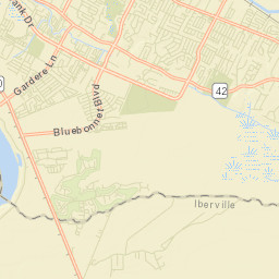 Oak Hills Place Street Map