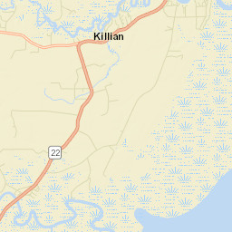 Killian Street Map