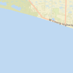 Dune Allen Beach Florida Street Map