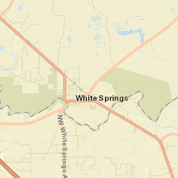 Suwannee Valley Florida Street Map