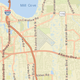 Southside Estates Florida Street Map