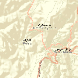 Petra Street Map