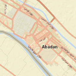Abadan Street Map