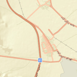 Ekhteyarabad Street Map