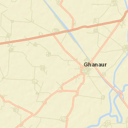 Ghanaur Street Map