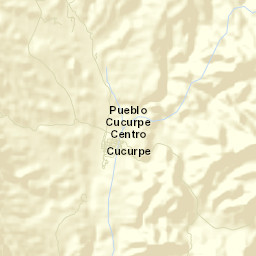 Cucurpe Street Map