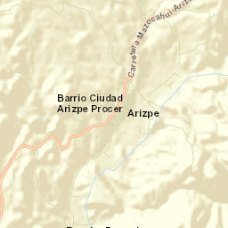 Arizpe Street Map