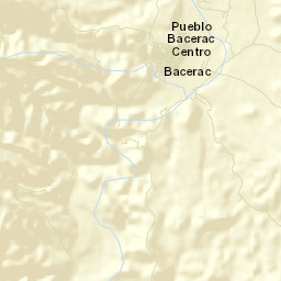 Bacerac Street Map