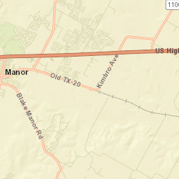 Manor Street Map