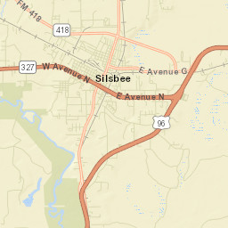 Silsbee Street Map