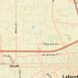 Scott Street Map