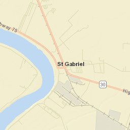 Saint Gabriel Street Map
