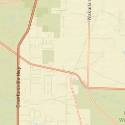 126-190 Whiddon Lake Road, Apalachicola National Forest Street Map