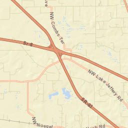 Springville Florida Street Map