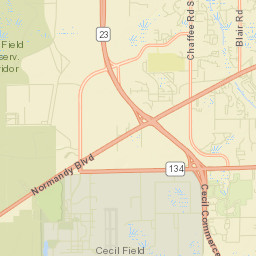Caleb Florida Street Map