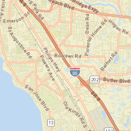 South Metro Florida Street Map