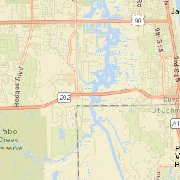 San Pablo Florida Street Map