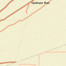 Qadirpur Ran Street Map